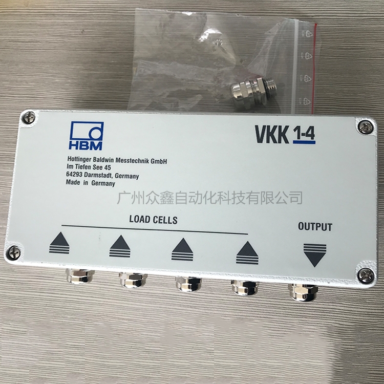 德國(guó)HBM接線盒1-VKK1-4A接線盒4孔鋁合金接線盒實(shí)拍圖3