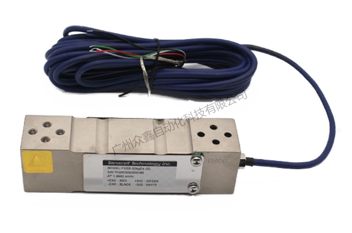 美國(guó)傳力 FSSB-350kg C4稱重傳感器實(shí)拍圖1