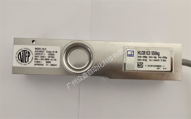 德國HBM HLCB1C3/550kg稱重傳感器圖片