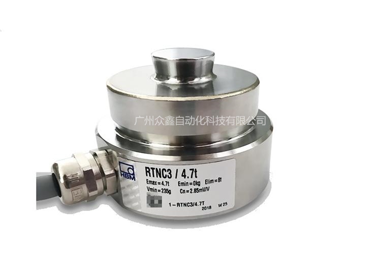 德國HBM 1-RTNC3/1t稱重傳感器實拍圖1