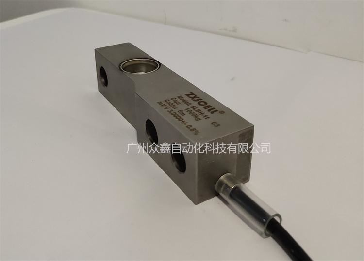 美國(guó)中克塞爾 SLBH-1t稱重傳感器側(cè)面圖