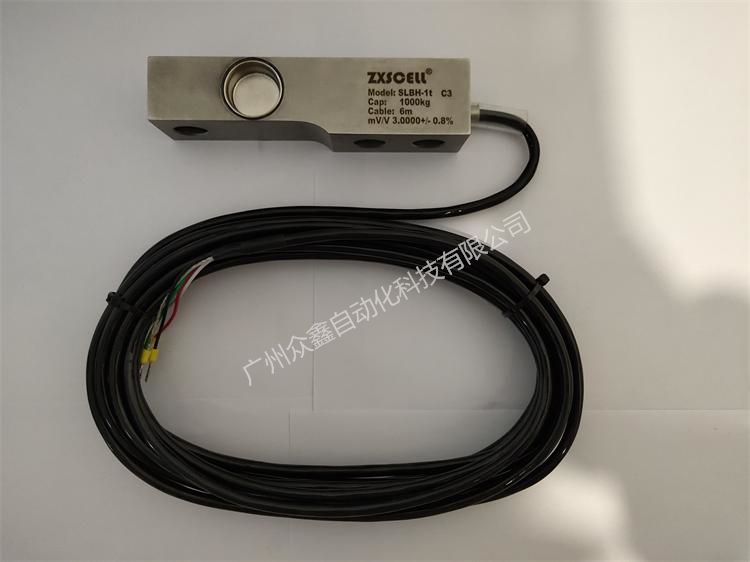 美國(guó)中克塞爾 SLBH-1t稱重傳感器加導(dǎo)線圖